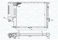 RADIATORE BMW 5 (E39) 520 I ESAURITO