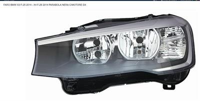 FARO DX 2H7 C/MOTOR EL BMW X3 F25-X4 F26 01/15> PARAB NERA