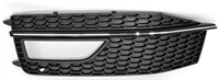 GRIGLIA P/TI A/DX C/FEND+MOD NERA/CROM AUDI A4 12/11> S-LINE/S4