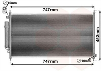 COND C/ESSICATORE FR-V 1.8/2.0I MT/AT 04-06