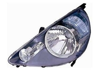 FARO DX H4 PRED REG ELETT HONDA JAZZ 09/04>09/08 PARAB NERA
