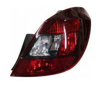 GR OTTICO P/DX BIANCO ROSSO FONDO SCURO OPEL CORSA D  ESAURITO