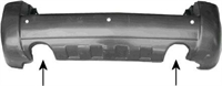 P/TI POST 2 FORI MARMIT+GIROPAR C/SENS HYUNDAI TUCSON 01/04>