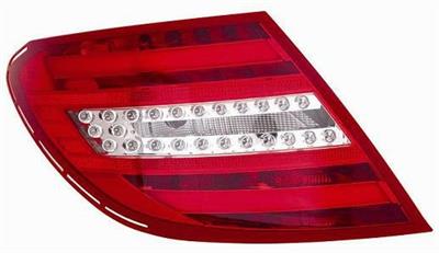 FANALE P/SX BIANCO ROSSO A LED MERC CLAS C W204 BERL-COUP 01/11>