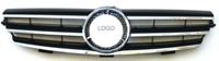 GRIGLIA CROM-NERA  MERCEDES CLK W209 03/03>