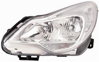FARO DX H7-H1 C/MOT EL OPEL CORSA D 03/11> PARAB CROMATA