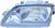FARO SX  H4-H1 PRED REG ELETT OPEL OMEGA A 01/91>02/94