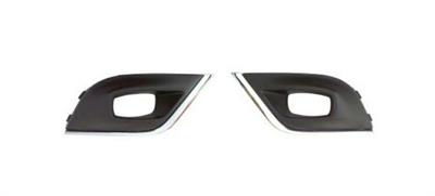 KIT GRIGLIE P/TI ANT C/FEN+MOD CROM DX+SX RENAULT CLIO 01/16>