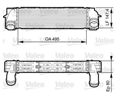 INTERCOOLER BMW X3 (09/2010>)  ESAURITO