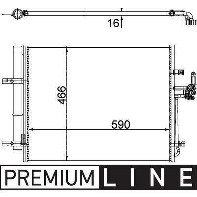 COND A/C  FORD MONDEO IV