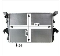 RADIATORE DEL REFRIGERANTE  VW T6 2.0 TDI