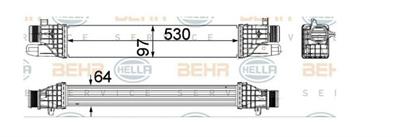 INTERCOOLER ALFA ROMEO GIULIETTA