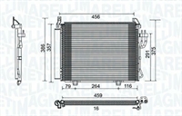 CONDENSATORE HYUNDAI I10 (PA) 1.1