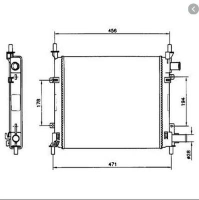 CONDENSATORE FORD KA (RB) 1.3 I