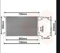 CONDENSATORE OPEL / VW -ESAURITO-