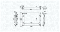 RADIATORE FIAT PANDA (312, 319)