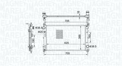 RADIATORE FIAT DOBLO  (263) 1.3 MJT