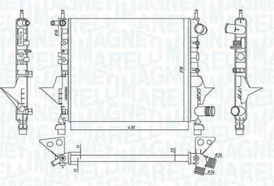 RADIATORE RENAULT TWINGO I (C06)