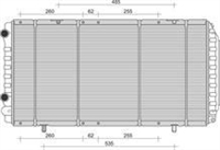 RAD MOTORE FIAT DUCATO 01/94>