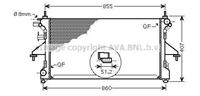 RAD.DUCATO 2.2 AC 06- SOST.PEA22309