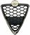 SCUDO GRIGLIA C/CORNICE CROM ALFA GIULIETTA 09/16>