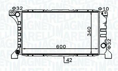 RADIATORE FORD TRANSIT(E )