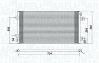 CONDENSATORE NISSAN, RENAULT ,OPEL
