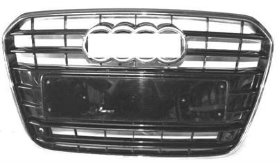 GRIGLIA CROM-CROM-NERA C/SENS AUDI A6 01/11>
