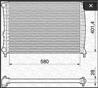 RADIATORE ALFA ROMEO GT(9