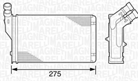 RADIATOREE RISCALDAMENTO CITROEN - PEUGEOT -