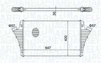 INTERCOOLER OPEL VECTRAC